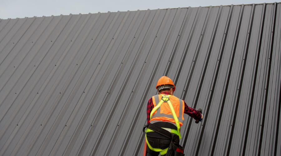 Professional metal roof installation services in Brooks, CA